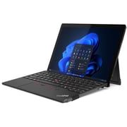 Lenovo ThinkPad X12 Detachable Gen 2 (2025) AI PC - 1st Series / Intel Core Ultra 7-164U / 12.3inch FHD+ / 1TB SSD / 32GB RAM / Shared Intel Graphics / Windows 11 Pro / English & Arabic Keyboard / Black / Middle East Version - [21LK002AGR] + LB310 Headset