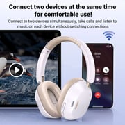 UGREEN 35758 HiTune Max5c Wireless On Ear Headphones White