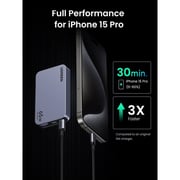 Ugreen Nexode Pro 3-Port GaN Ultra-Slim Fast Charger Black