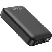 Levore Power Bank 10000mAh with Dual Output, Black – LP221-BK