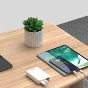 Levore Power Bank 10000mAh with Dual Output, White – LP221-WH