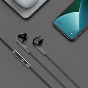 Levore Wired In-Ear Earphones with Mic, Black – LEW11-BK