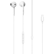 Levore Wired In-Ear Earphones with Mic, White – LEW21-WH