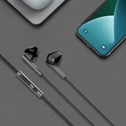 Levore Wired In-Ear Earphones with Enhanced Bass, Black – LEW31-BK