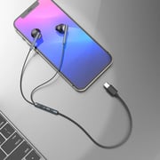 Levore Wired In-Ear Earphones with Enhanced Bass, Black – LEW31-BK