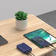 Levore Power Bank 10000mAh with Dual Output, Blue – LP221-BL