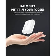 Levore Slim Power Bank 10000mAh with Type-C Input, White – LP222-WH