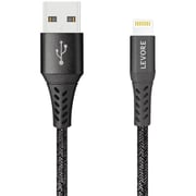 Levore USB-A to Lightning Cable 1.8m – Black