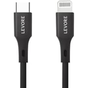 Levore USB-C to Lightning Cable 1.8m – Black