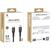 Levore USB-C to Lightning Cable 1.8m – Black