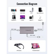 Lemorele HDMI to Type-C Adapter Black