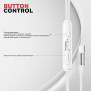 Honeywell Suono P60 Wired In Ear Headset White