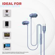 Honeywell Suono P60 Wired In Ear Headset Blue
