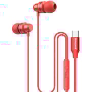 Honeywell Suono P60 Wired In Ear Headset Red