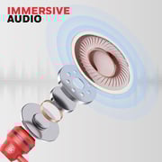 Honeywell Suono P60 Wired In Ear Headset Red