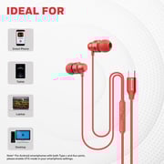 Honeywell Suono P60 Wired In Ear Headset Red