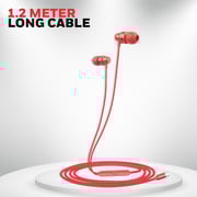 Honeywell Suono P60 Wired In Ear Headset Red