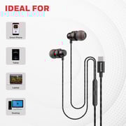 Honeywell Suono P60 Wired In Ear Headset Black