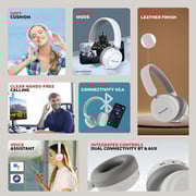 Honeywell Moxie V20 Wireless On Ear Headset White