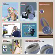 Honeywell Moxie V20 Wireless On Ear Headset Blue