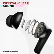 Honeywell Moxie V1400 True Wireless Earbuds Black