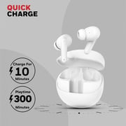 Honeywell Moxie V1400 True Wireless Earbuds White