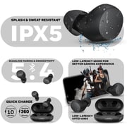 Honeywell Suono P2200 True Wireless Earbuds Black