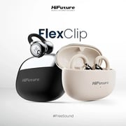 HiFuture FlexClip Wireless Earbuds Black