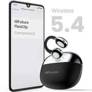 HiFuture FlexClip Wireless Earbuds Champagne Gold