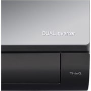 LG Dual Inverter Air Conditioner, Split Type, AI-pre Cool - Grey, Model AM182C0.NK2