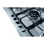 Ocean Gas Built-in Hob, 90 cm, 5 Burners, Stainless Steel - OHGFR95IPROSVC