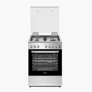 Baumatic Free Standing 4 Burner Gas Cooker PMECGG6ESS
