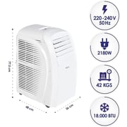 Super General Portable Air Conditioner 1.5 Ton with Remote Control – KSGP192T3