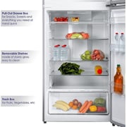Super General Top Mount Refrigerator 566L Silver- KSGR815I