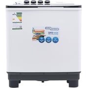 Super General Top Load Semi Automatic Washer 8kg, Black – KSGW85