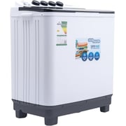 Super General Top Load Semi Automatic Washer 8kg, Black – KSGW85
