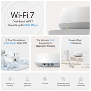 TPLink BE3600 Whole Home Mesh WiFi 7 System