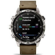 Garmin 010-03393-31 MARQ Adventurer (Gen 2) Damascus Steel Edition Smartwatch