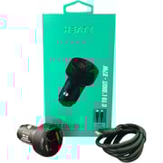 Heatz Digital Car Charger Black