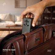 Heatz Travel Adapter 70cm Black - ZA57
