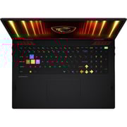 MSI Raider 18 HX AI Gaming (2025) Laptop - 2nd Series / Intel Core Ultra 9-200HX / 18inch UHD+ / 2TB SSD / 64GB RAM / 16GB NVIDIA GeForce RTX 5080 Graphics / Windows 11 Home / English & Arabic Keyboard / Core Black / Middle East Version - [A2XWIG]