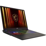 MSI Vector 16 HX AI Gaming (2025) Laptop – NVIDIA GeForce RTX 5080 Graphics 16GB / Intel Core Ultra 9-275HX - 2nd Series / 16inch QHD+ / 1TB SSD / 32GB RAM / Windows 11 Home / English & Arabic Keyboard / Cosmos Gray / Middle East Version – [A2XWIG]