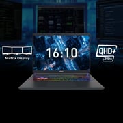 MSI Vector 16 HX AI Gaming (2025) Laptop - 2nd Series / Intel Core Ultra 9-275HX / 16inch QHD+ / 1TB SSD / 32GB RAM / 12GB NVIDIA GeForce RTX 5070 Ti Graphics / Windows 11 Home / English & Arabic Keyboard / Cosmos Gray / Middle East Version - [A2XWHG]