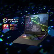 MSI Vector 16 HX AI Gaming (2025) Laptop - 2nd Series / Intel Core Ultra 9-275HX / 16inch QHD+ / 1TB SSD / 32GB RAM / 12GB NVIDIA GeForce RTX 5070 Ti Graphics / Windows 11 Home / English & Arabic Keyboard / Cosmos Gray / Middle East Version - [A2XWHG]