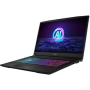 MSI Katana A17 AI Gaming (2025) Laptop - AMD Ryzen 9-8945HS / 17.3inch FHD / 512GB SSD / 16GB RAM / 8GB NVIDIA Geforce RTX 4060 Graphics / Windows 11 Home / English & Arabic Keyboard / Black / Middle East Version - [B8VF]