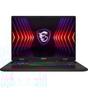MSI Sword 16 HX Gaming (2025) Laptop - 14th Gen / Intel Core i7-14650HX / 16inch FHD+ / 1TB SSD / 16GB RAM / 6GB NVIDIA GeForce RTX 4050 Graphics / Windows 11 Home / English & arabic Keyboard / Cosmos Gray / Middle East Version - [B14VEKG]