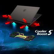 MSI Sword 16 HX Gaming (2025) Laptop - 14th Gen / Intel Core i7-14650HX / 16inch FHD+ / 1TB SSD / 16GB RAM / 6GB NVIDIA GeForce RTX 4050 Graphics / Windows 11 Home / English & arabic Keyboard / Cosmos Gray / Middle East Version - [B14VEKG]