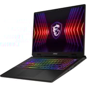 MSI Sword 16 HX Gaming (2025) Laptop - 14th Gen / Intel Core i7-14650HX / 16inch FHD+ / 1TB SSD / 16GB RAM / 6GB NVIDIA GeForce RTX 4050 Graphics / Windows 11 Home / English & arabic Keyboard / Cosmos Gray / Middle East Version - [B14VEKG]