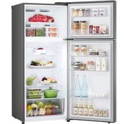 LG Top Mount Fridge, 375L, Silver