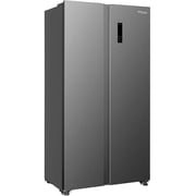 Super General 436L No Frost Digital Control Inox Side-by-Side Refrigerator – KSGR710SBS